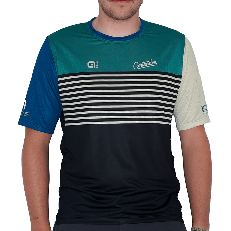 Contender Ale Cool Stripe Gravel T-Shirt