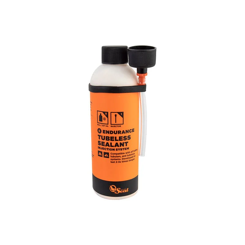 Orange Seal Endurance Tubeless Tire Sealant with Twist Lock Applicator