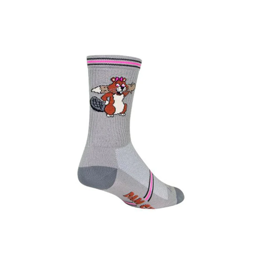SockGuy 6" Crew Socks Dam Girl