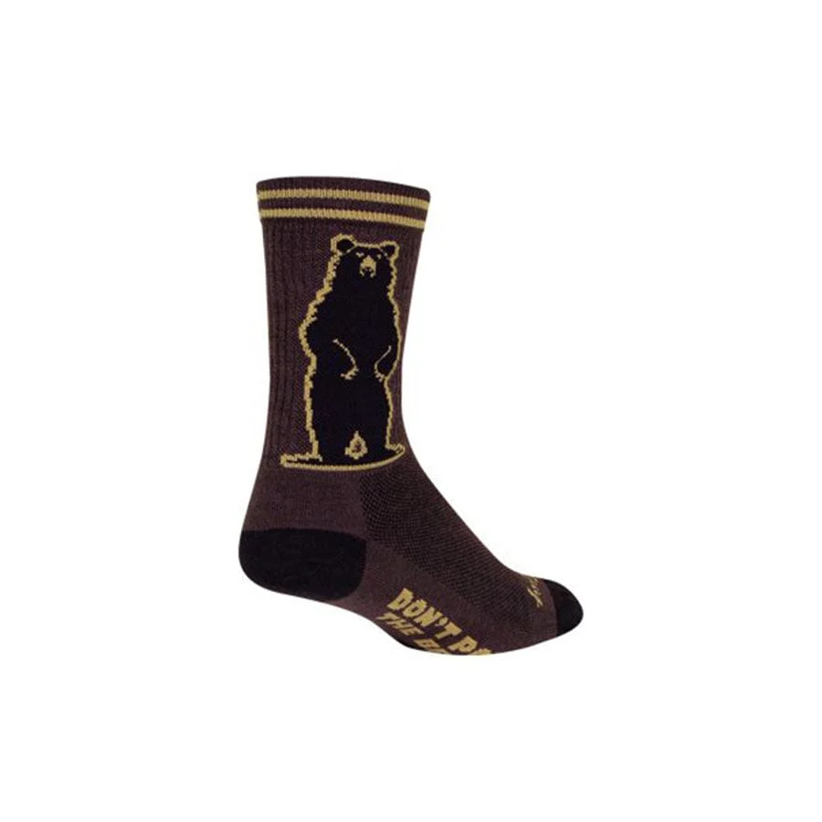 SockGuy Growl 6" Wool Crew Socks